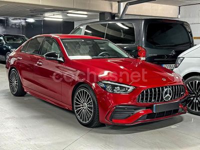 Rojo Usado 2023 Mercedes C200 Berlina | 41.990 € (Precio justo)