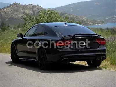 Usado Audi RS7 Sportback Sport 560 CV (411 kW) 2014 Negro Utilitario