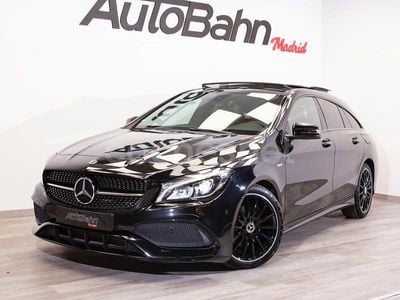 Negro Usado 2017 Mercedes CLA200 Shooting Brake Familiar | 22.990 € (Caro)