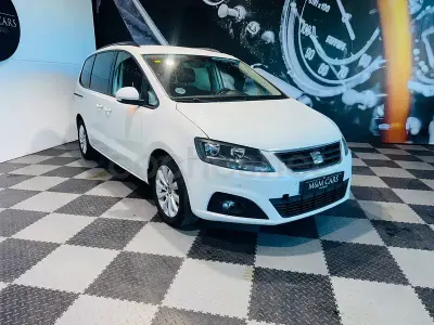 Usado Seat Alhambra Style 150 CV (110 kW) 2016 Blanco Monovolumen
