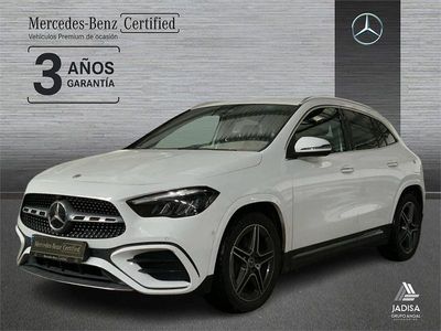 Usado Mercedes GLA200 AMG line 163 CV (119 kW) 2025 Blanco polar SUV
