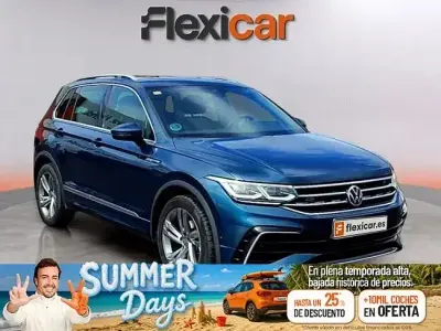 Usado VW Tiguan R-line 150 CV (110 kW) 2021 Azul SUV