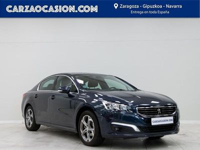 Usado Peugeot 508 Active 120 CV (88 kW) 2017 Azul Berlina