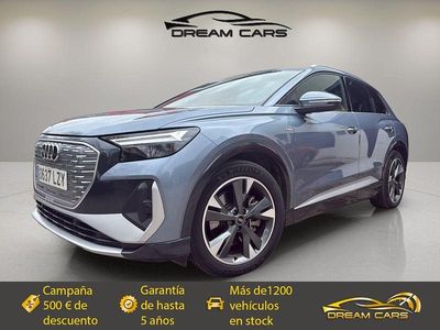 Usado Audi Q4 e-tron S-Line 150 kW (204 CV) 2022 Azul SUV