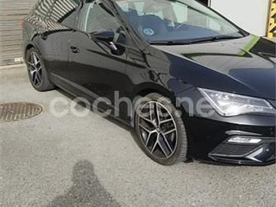 Usado Seat Leon ST FR 150 CV (110 kW) 2019 Negro Familiar