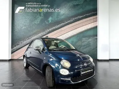 Usado Fiat 500 Lounge 69 CV (50 kW) 2019 Azul Utilitario
