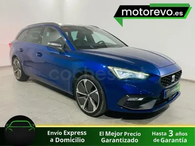 Käytetty Seat Leon FR 150 HP (110 kW) 2021 Sininen Farmari