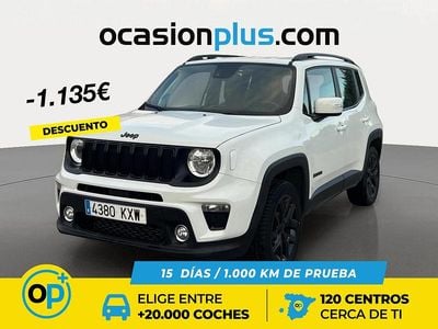 Usado Jeep Renegade Night Eagle 140 CV (102 kW) 2019 Blanco SUV