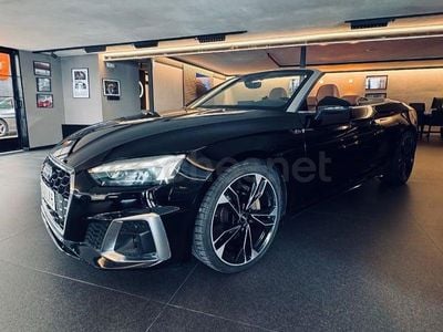 Usado Audi A5 Cabriolet S-Line 265 CV (194 kW) 2021 Negro Descapotable