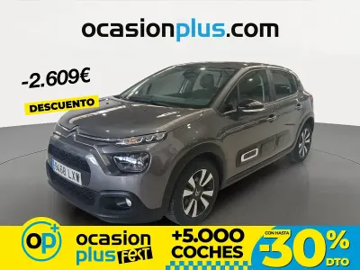 Usado Citroën C3 Feel 110 HP (80 kW) 2022 Cinzento Citadino