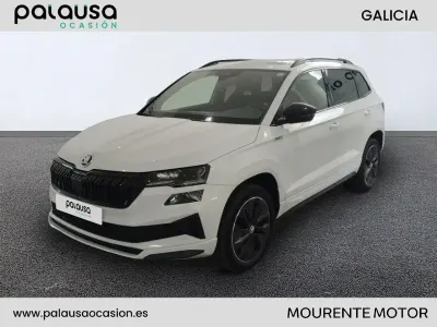 Usado Skoda Karoq SportLine 150 CV (110 kW) 2023 Blanco SUV