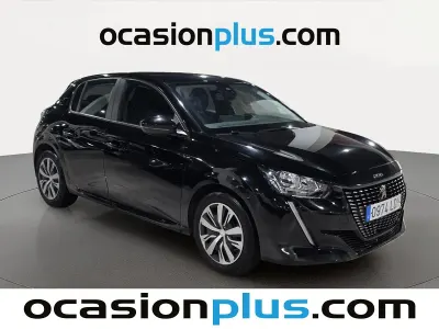 Usado Peugeot 208 Active 75 CV (55 kW) 2019 Negro Utilitario
