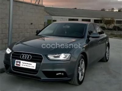 Usado Audi A4 143 CV (105 kW) 2013 Negro Berlina