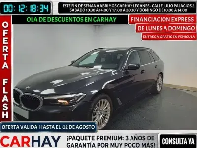 Usado BMW 530e 292 CV (214 kW) 2021 Gris / plata Familiar