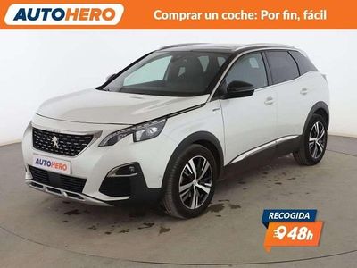 Usado Peugeot 3008 GT-line 131 CV (96 kW) 2018 Blanco SUV