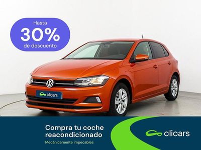 Usado VW Polo Advance 95 CV (69 kW) 2018 Naranja Utilitario