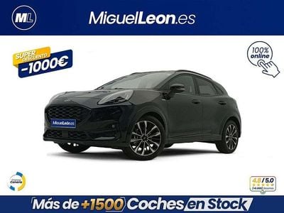 Negro Usado 2021 Ford Puma ST-Line SUV | 16.485 € (Precio justo)