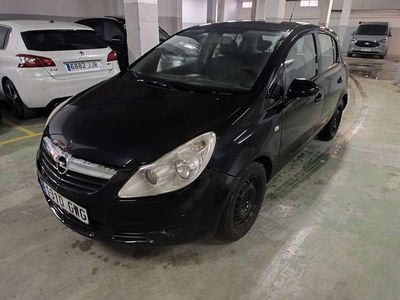 Usado Opel Corsa 75 CV (55 kW) 2010 Negro Utilitario