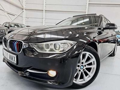 Usado BMW 320 M Sport 190 CV (139 kW) 2015 Negro Familiar