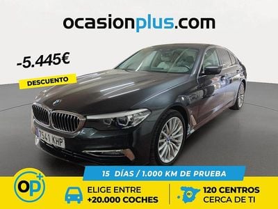 Usado BMW 530e iPerformance 252 CV (185 kW) 2018 Gris / plata Berlina