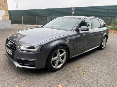 Usado Audi A4 S-Line 150 CV (110 kW) 2015 Gris / plata Familiar