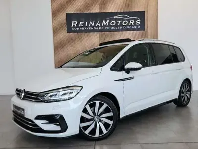 Usado VW Touran Sport 150 CV (110 kW) 2017 Blanco Monovolumen