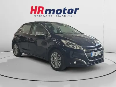 Brugt Peugeot 208 Allure 82 HK (60 kW) 2016 Blå Hatchback