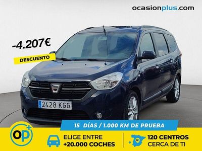 Azul Usado 2017 Dacia Lodgy Lauréate Monovolumen | 11.093 € (Precio justo)