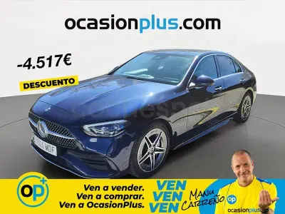 Usado Mercedes C200 163 CV (119 kW) 2023 Azul Berlina