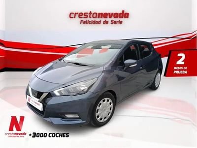 Usado Nissan Micra Acenta 92 CV (67 kW) 2022 Gris Utilitario