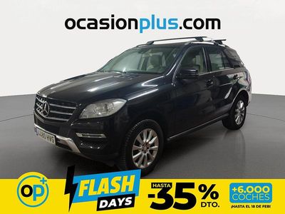 Usado Mercedes ML350 306 CV (225 kW) 2014 Negro SUV