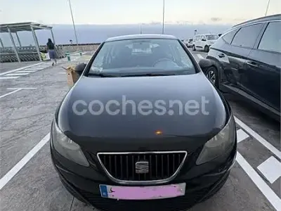 Usado Seat Ibiza Reference 75 CV (55 kW) 2013 Negro Berlina