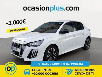 Usado Peugeot 208 Allure 100 CV (73 kW) 2025 Blanco Utilitario