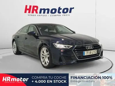 Usado Audi A7 Sportback 204 CV (150 kW) 2022 Azul Utilitario