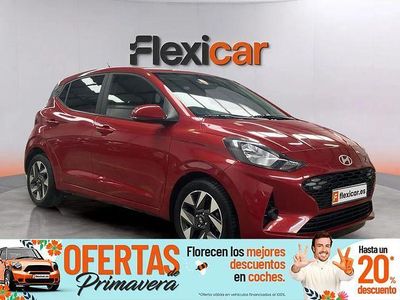 Usado Hyundai i10 63 CV (46 kW) 2025 Rojo Utilitario