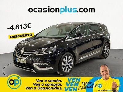 Usado Renault Espace Zen 160 CV (117 kW) 2018 Negro Monovolumen