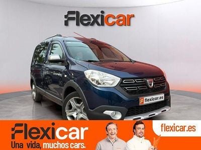 Usado Dacia Dokker Stepway 90 CV (66 kW) 2017 Azul Monovolumen