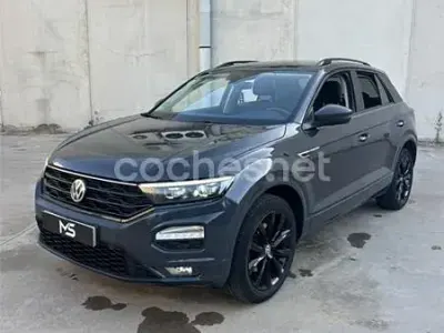 Usado VW T-Roc Sportline 150 CV (110 kW) 2019 Gris / plata SUV