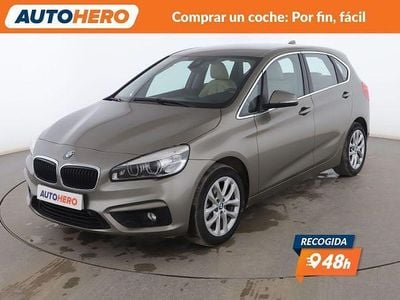 Beige Usado 2016 BMW 218 Active Tourer Advantage Monovolumen | 17.899 € (Precio justo)