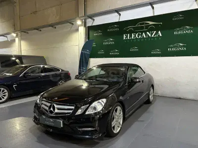 Usado Mercedes E220 Avantgarde 170 CV (125 kW) 2013 Negro Descapotable