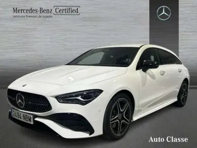Usado Mercedes CLA200 150 CV (110 kW) 2025 Blanco Berlina