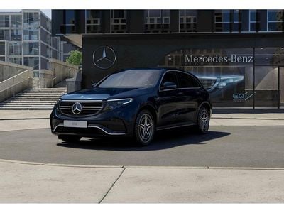 Usado Mercedes EQC400 300 kW (408 CV) 2021 Cavansitblau  metallic paint SUV