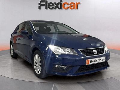 Usado Seat Leon Reference 115 CV (84 kW) 2018 Azul Berlina