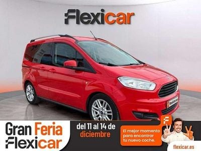 Rojo Usado 2016 Ford Tourneo Courier Sport Monovolumen | 10.490 € (Precio justo)