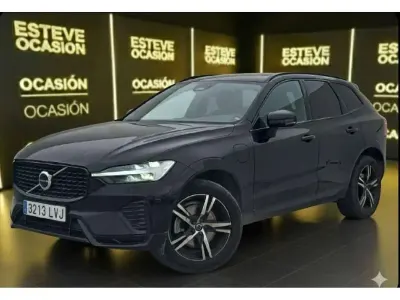Usado Volvo XC60 R-Design 349 CV (256 kW) 2021 Negro SUV