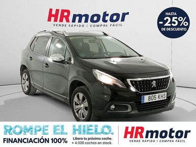 Usado Peugeot 2008 Style 82 CV (60 kW) 2018 Negro SUV