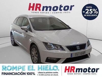 Usado Seat Leon Style 115 CV (84 kW) 2018 Blanco Familiar