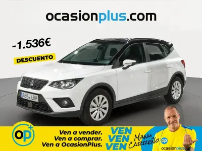 Usado Seat Arona Style 95 CV (69 kW) 2021 Blanco SUV