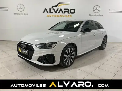 Usado Audi A4 S-Line 163 CV (119 kW) 2021 Blanco Berlina