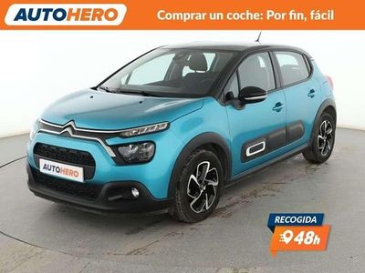 Usado Citroën C3 Feel 110 CV (80 kW) 2020 Azul Utilitario